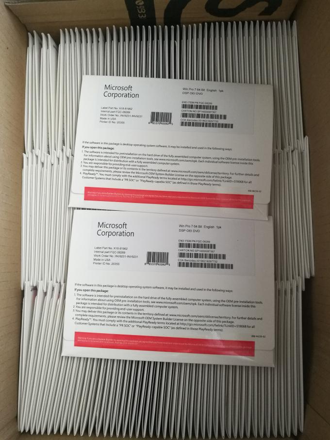 러시아 사람 Windows 10 직업적인 COA 스티커/Windows 10 직업적인 면허 FQC-08929