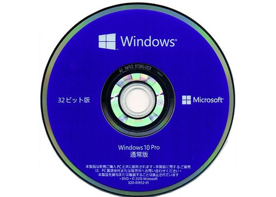 중국 Windows 10 직업적인 OEM 스티커 32Bit 협력 업체