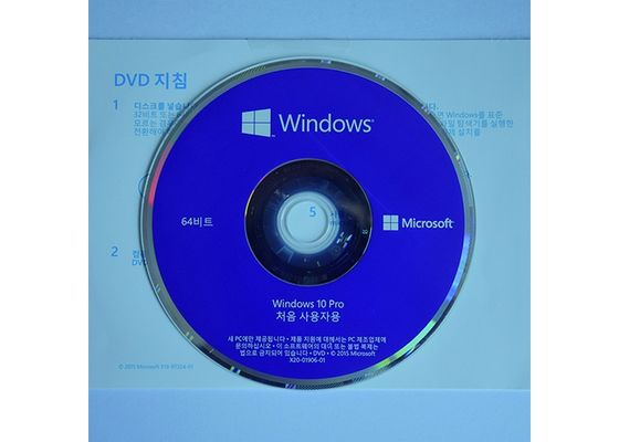 중국 온라인으로 64Bit는 Windows 10 Windows 직업적인 OEM 스티커/10 전문가 Dvd를 활성화합니다 협력 업체