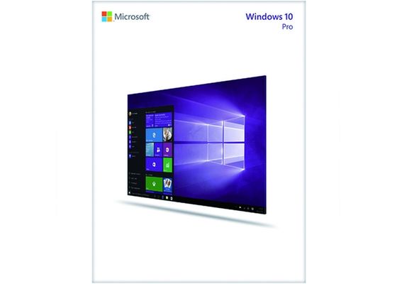 중국 진짜 Windows 10 FPP 제품 열쇠 다 언어 Windows 10 소매 상자 협력 업체