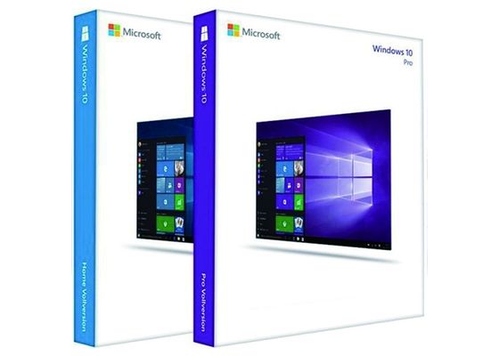 중국 Microsoft Windows 10 FPP 포장 소프트웨어 Windows 10 직업적인 소매 열쇠 협력 업체
