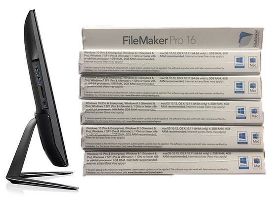 중국 Windows 사업을 위한 본래 FileMaker 직업적인 16 소매 상자 소프트웨어 협력 업체