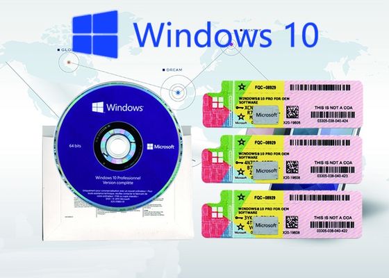 중국 Windows 10 직업적인 진짜 제품 열쇠, 면허 소매 온라인 활성화 키 코드 협력 업체