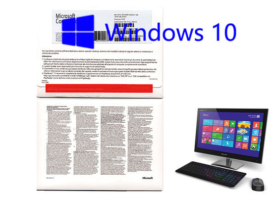 중국 Microsoft Windows 10 직업적인 OEM 사용되지 않는 중요한 이탈리아 언어 브랜드 뉴 활성화 온라인 소프트웨어 협력 업체