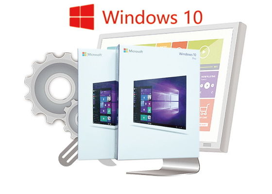 중국 영어 100% 본래 Windows는 10 직업적인 FPP 상자 진짜 상표를 소매합니다 협력 업체