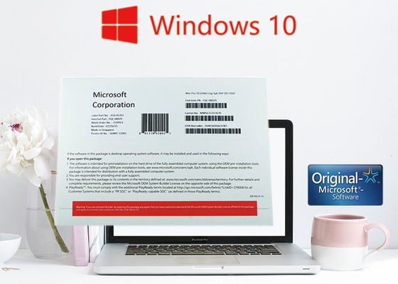 중국 Windows 직업적인 스티커/Windows 10 직업적인 OEM 스티커 언어 제한 없음 협력 업체