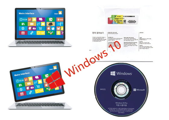중국 진짜 마이크로소프트는 컴퓨터 사용을 위한 MS Windows 10 직업적인 64bit Dvd Oem를 확인했습니다 협력 업체