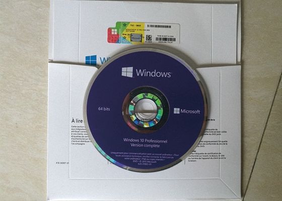 중국 프랑스 버전 관리 Windows 10 PC 브랜드 뉴를 위한 직업적인 OEM 스티커 64BIT 협력 업체