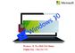 광택이 있는 언어 MS Windows 10 온라인으로 직업적인 COA 스티커 64bit는 COA X20를 활성화합니다 협력 업체