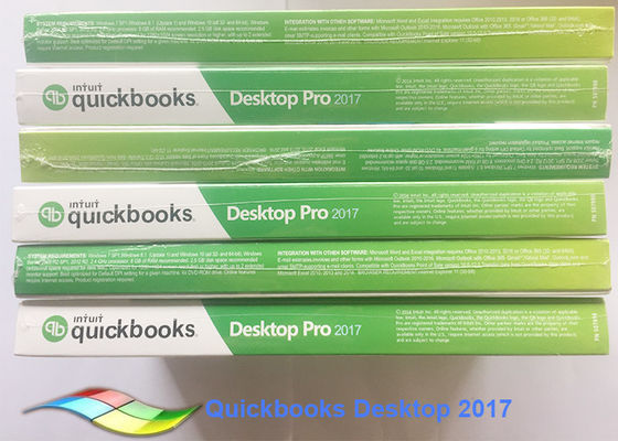 중국 오래된 버전 QuickBooks 데스크탑 2017년 소프트웨어 1 사용자, Quickbooks 데스크탑 급여부 협력 업체
