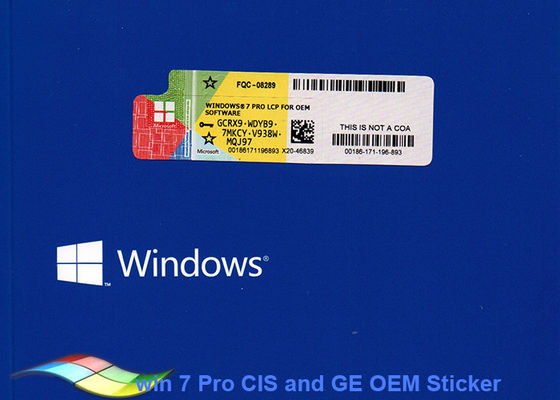 중국 제품 정제 PC/컴퓨터 제품 열쇠를 위한 중요한 Windows 7 전문가 64 조금 협력 업체