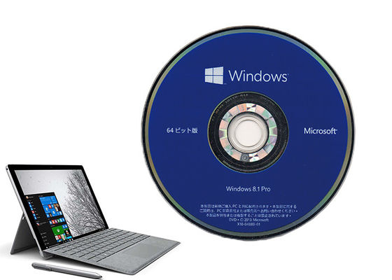 중국 진짜 Windows 8.1 직업적인 팩 OEM 제품 열쇠 64bit 운영 체계 협력 업체