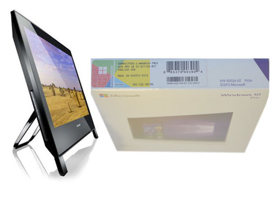 중국 다 언어 Windows 10 가득 차있는 포장한 제품 FPP는 소매로 1GHz 가공업자를 또는 빨리 상자에 넣습니다 협력 업체