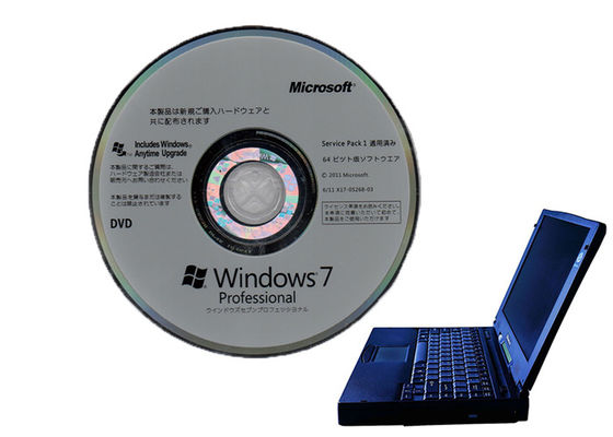 중국 FPP 진짜 Windows 7 직업적인 팩 64bit 직업적인 PC Windows 7 Oem Dvd 협력 업체