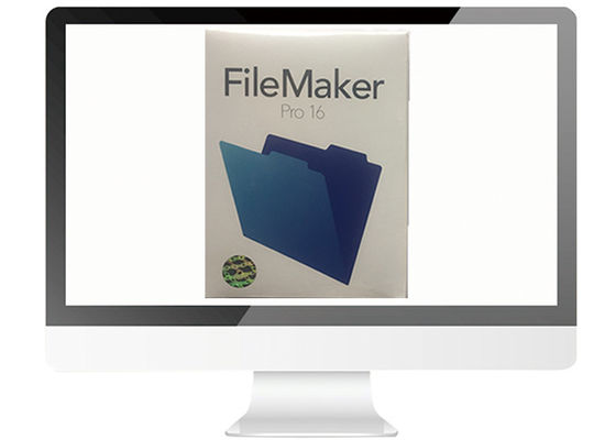 중국 다 언어 FileMaker 직업적인 16 Upg FPP 소매 상자 100%는 MAC를 위해 활성화합니다 협력 업체