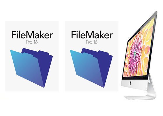 중국 MAC를 위한 진짜 FileMaker 직업적인 16 소매 상자 포장 다 언어 협력 업체