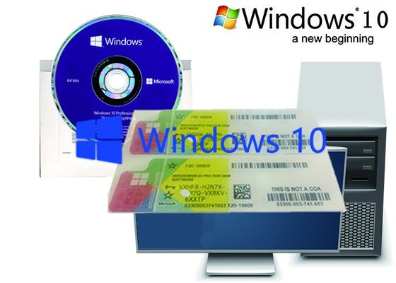중국 Windows 10 브랜드 뉴 가정 OEM 팩, 선택적인 언어 컴퓨터 100% 고유 협력 업체