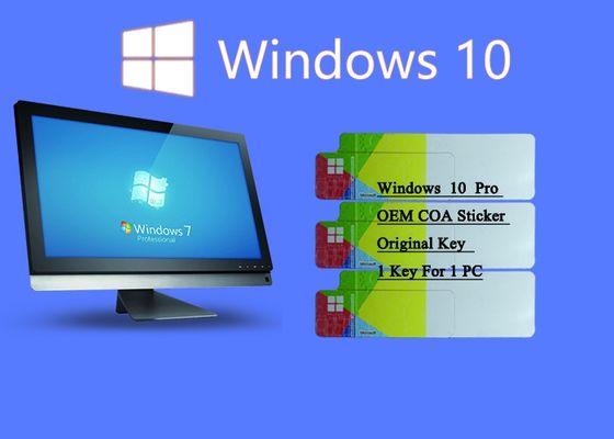 중국 100% 고유 Windows 10 온라인으로 직업적인 COA 스티커는 Customizable FQC COA X20를 활성화합니다 협력 업체