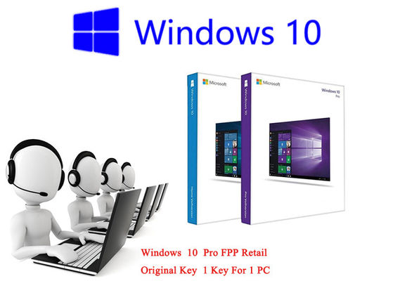 중국 Windows 32 비트 10의 가정 FPP 거래/컴퓨터를 위한 64 비트 소매 상자 본래 열쇠 협력 업체